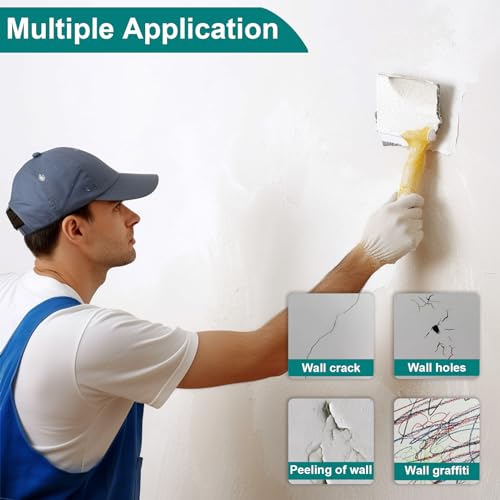 Drywall Hole Repair Kit with Aluminum Mesh Patch and Tools
