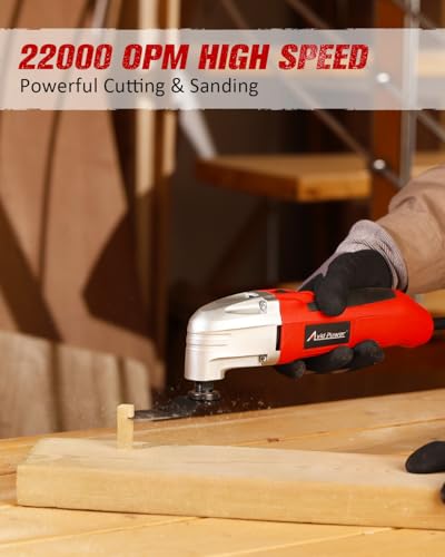 AVID POWER Oscillating Multi-Tool Saw, 3° Angle, 22,000 OPM