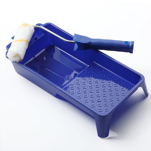 Bates 11-Piece Paint Roller, Brush and Tray Kit