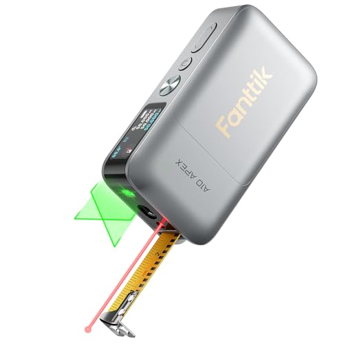 Fanttik A10 Apex 3-in-1 Laser Tape Measure with Cross-Line Laser