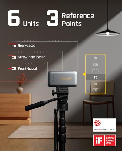 Fanttik A10 Apex 3-in-1 Laser Tape Measure with Cross-Line Laser