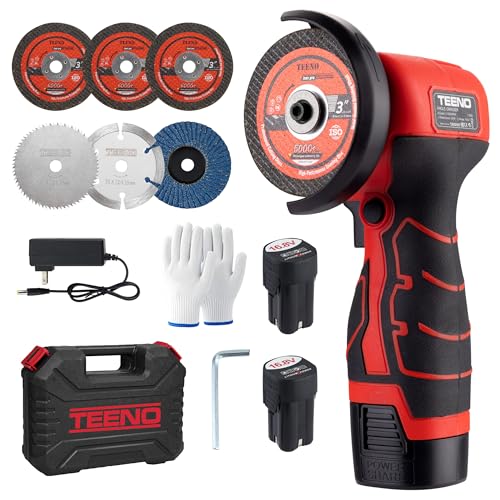 TEENO FTT Cordless Angle Grinder for Cutting and Grinding