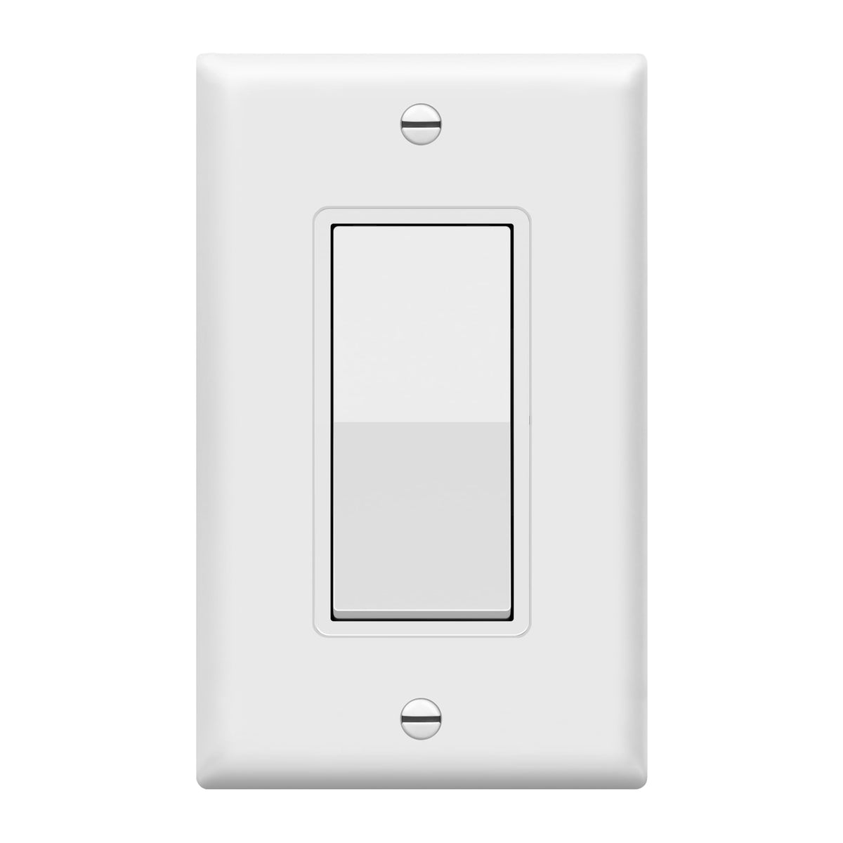 ENERLITES 15A Single-Pole Decorator Paddle Rocker Switch