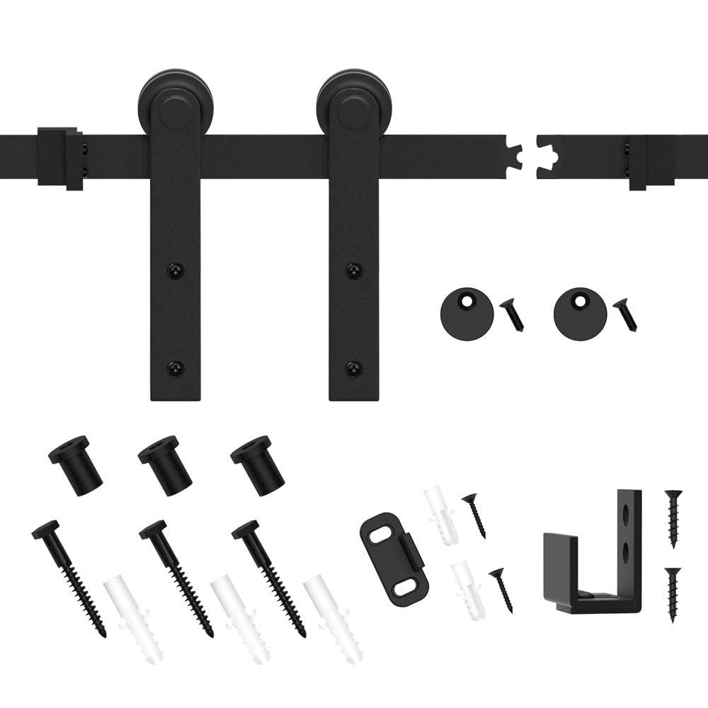 WINSOON Super Mini Sliding Barn Door Hardware Kit