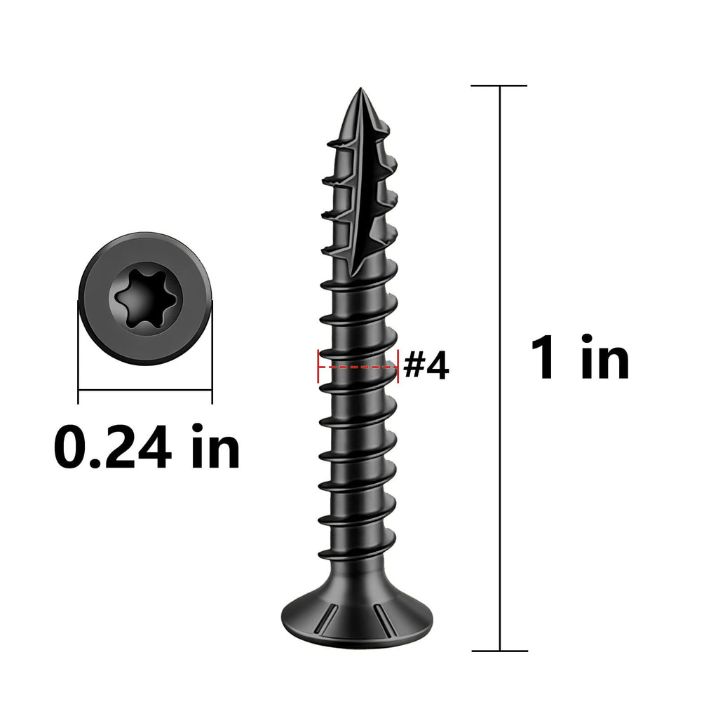 Wood Screws for Furniture Assembly and Home Repairs
