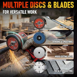 TEENO FTT Cordless Angle Grinder for Cutting and Grinding