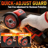 TEENO FTT Cordless Angle Grinder for Cutting and Grinding