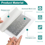 Drywall Hole Repair Kit with Aluminum Mesh Patch and Tools