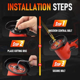 TEENO FTT Cordless Angle Grinder for Cutting and Grinding