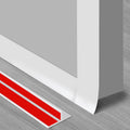 Benory 20FT T-Shaped Silicone Door Seal Strip, Brown