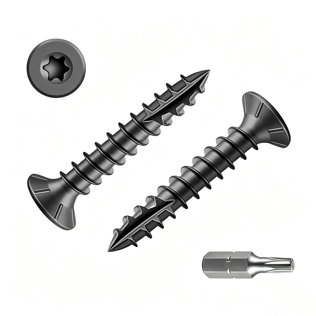 Wood Screws for Furniture Assembly and Home Repairs