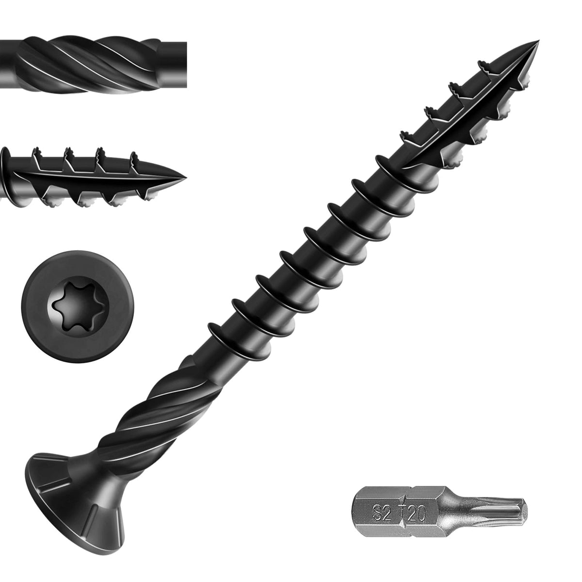 Wood Screws for Furniture Assembly and Home Repairs