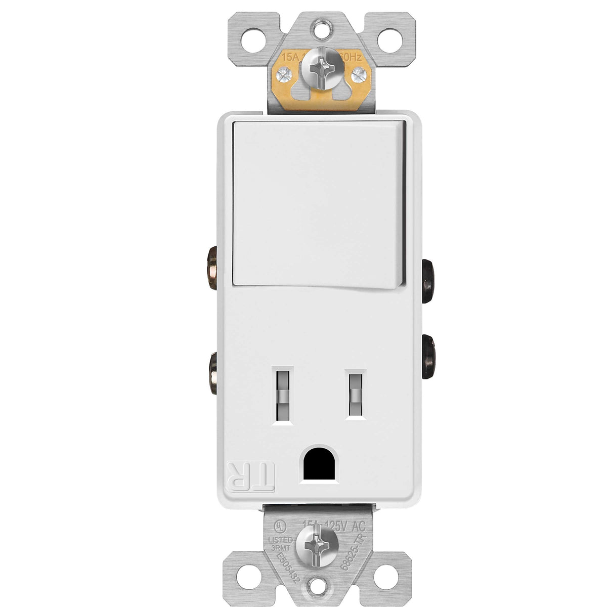 ENERLITES UL-Listed Combination Toggle Light Switch