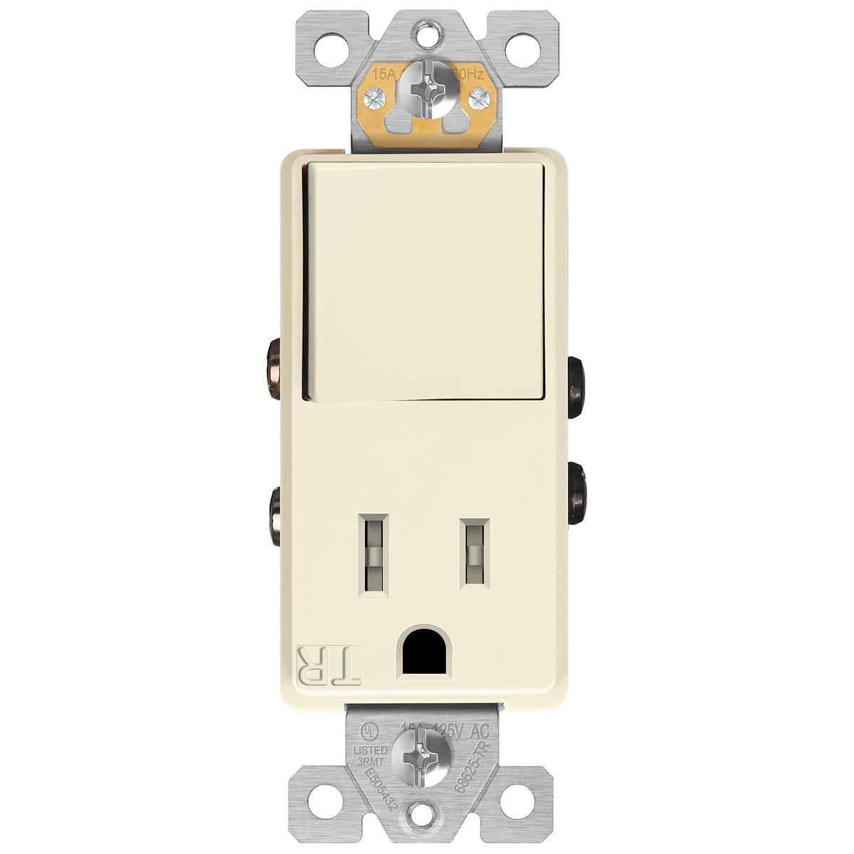 ENERLITES UL-Listed Combination Toggle Light Switch