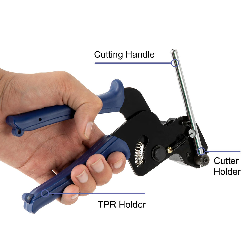 OFFO Metal Cable Tie Tightener and Cutter with Release Tool