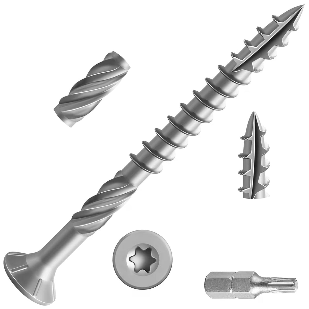 Wood Screws for Furniture Assembly and Home Repairs