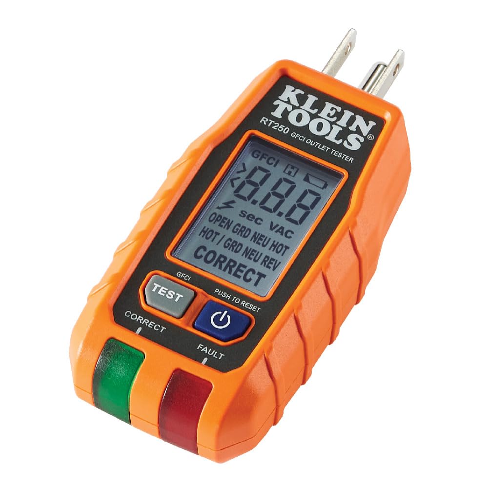 Klein Tools GFCI Outlet and Non-Contact Voltage Tester Kit