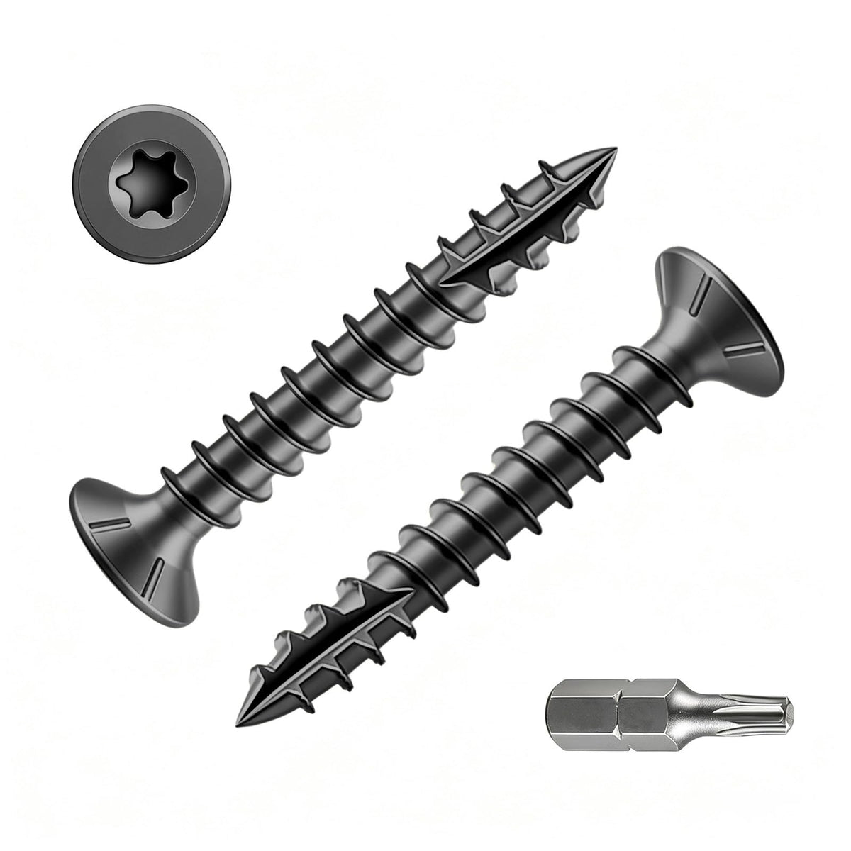 Wood Screws for Furniture Assembly and Home Repairs
