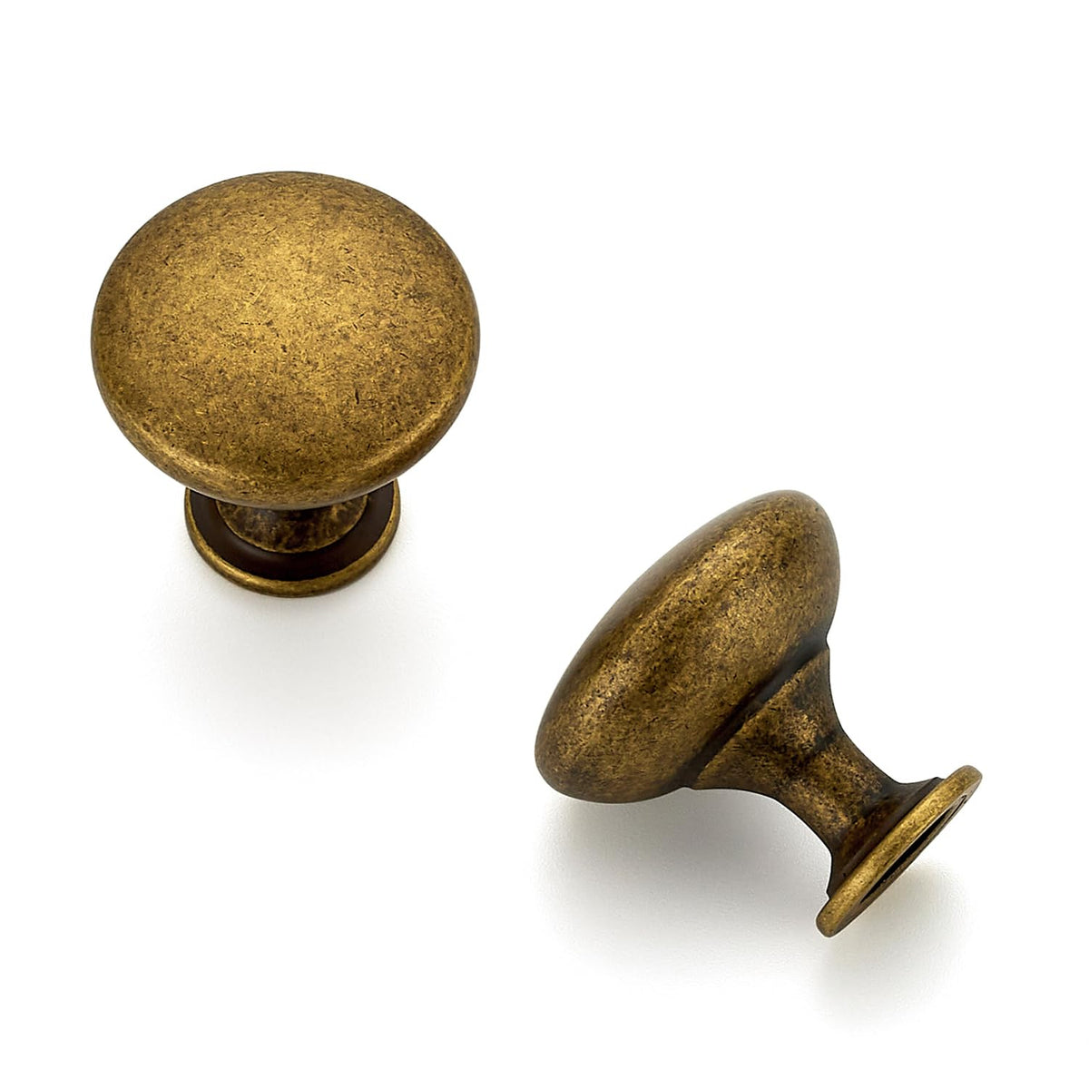 Ravinte Round Zinc Cabinet Knobs for Doors and Drawers