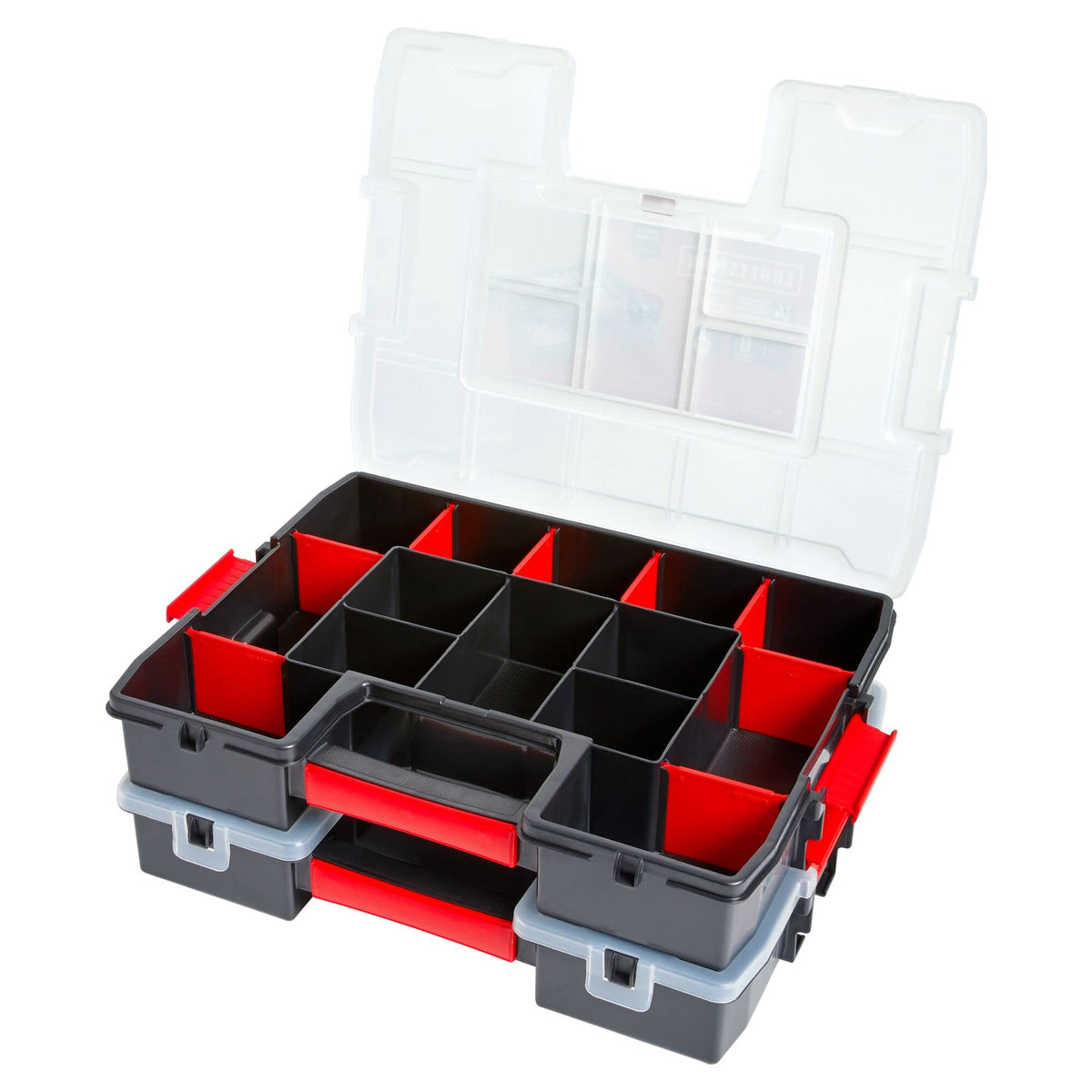 CRAFTSMAN 2-Pack 14-Compartment Latching Tool Organizers