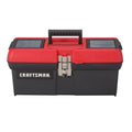 CRAFTSMAN 16-Inch Lockable Tool Box, Red/Black, 6-Pack