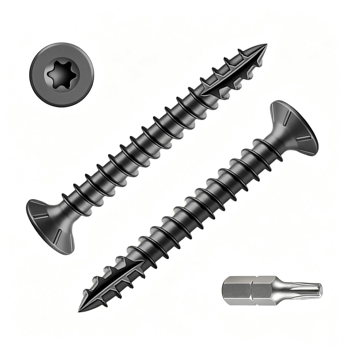 Wood Screws for Furniture Assembly and Home Repairs