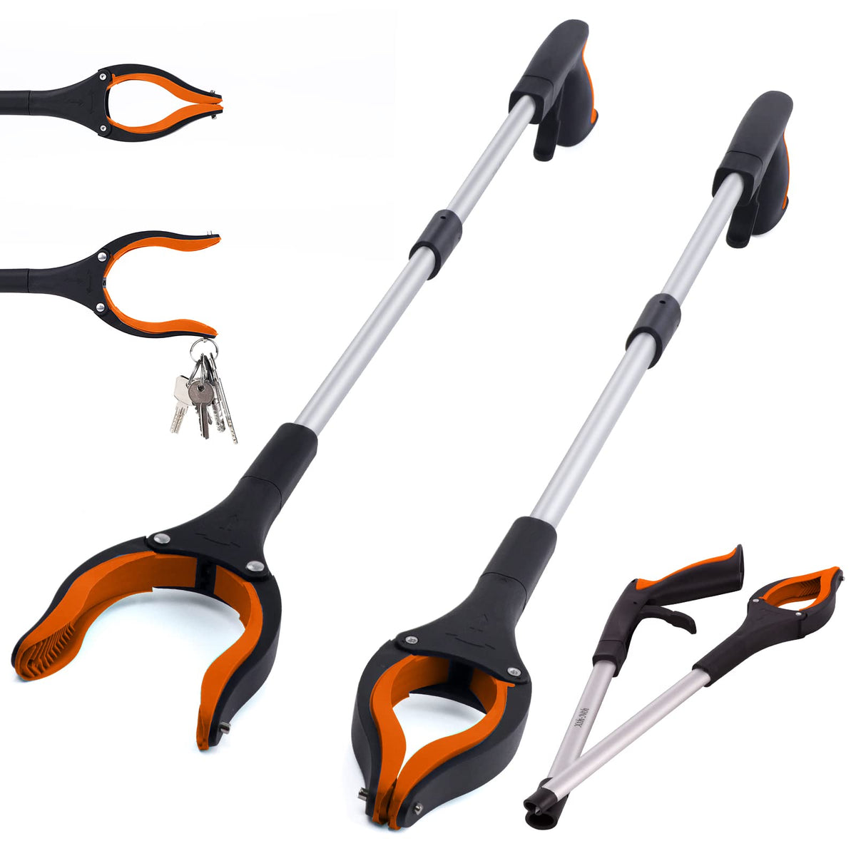 Xth-Nth 2-Pack Grabber Tools for Everyday Reaching