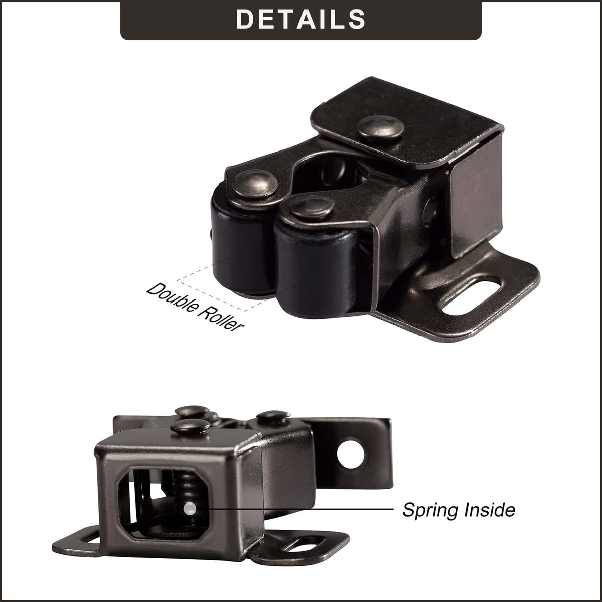 Cabinet Roller Catch Latch for Cupboard and Cabinet Doors