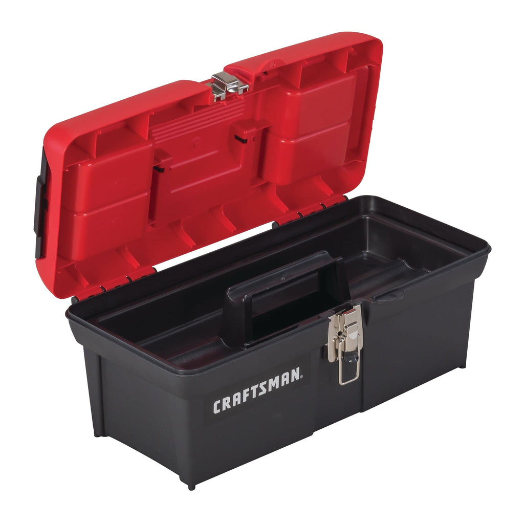 CRAFTSMAN 16-Inch Lockable Tool Box, Red/Black, 6-Pack