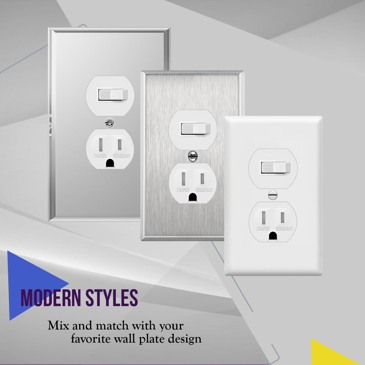 ENERLITES UL-Listed Combination Toggle Light Switch