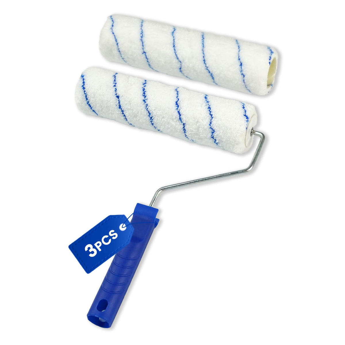 IDEAALS Paint Roller Kit with 2–4 FT Extension Pole
