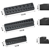 Magnetic Socket Organizer Holder Set for Tool Drawers
