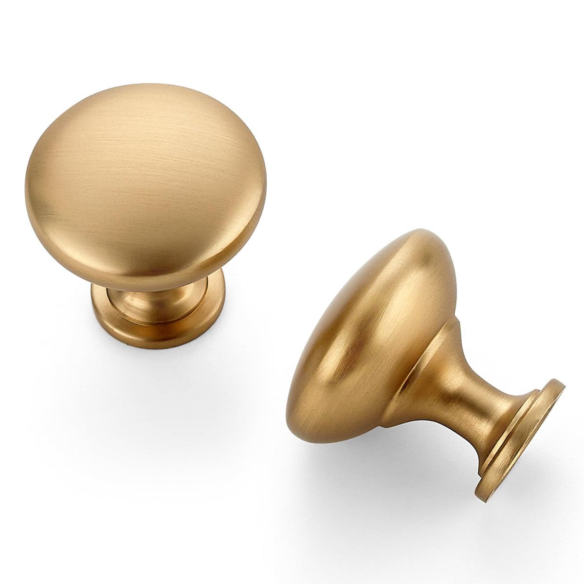 Ravinte Round Zinc Cabinet Knobs for Doors and Drawers