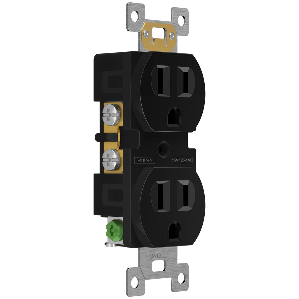 ENERLITES Duplex Receptacle Outlet for Home Electrical Use