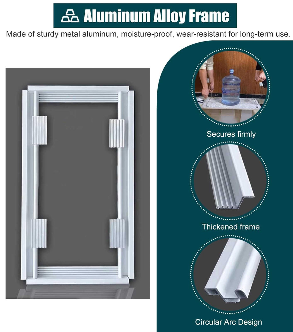 Tileable Waterproof Plumbing Wall Access Panel for Showers