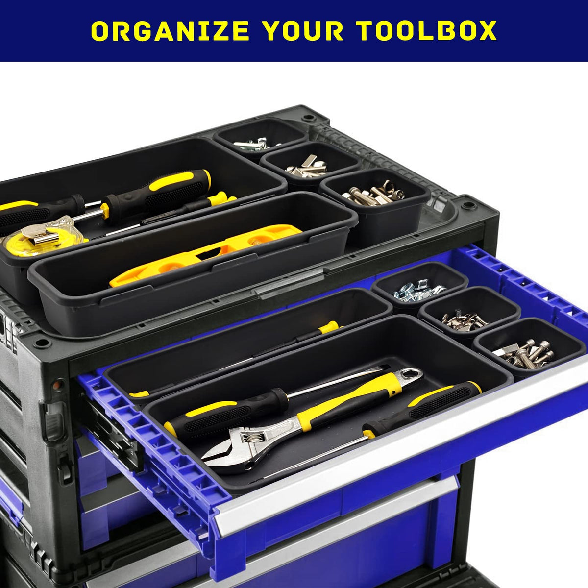 Tool Organizer Box with Drawer Dividers for Tool Chests