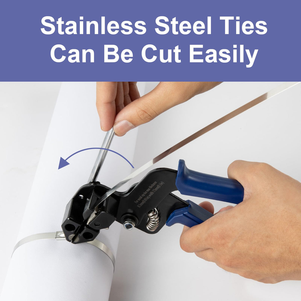 OFFO Metal Cable Tie Tightener and Cutter with Release Tool