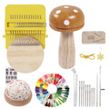 Yushen Mini Darning Loom Kit with Threads for Clothing Repair