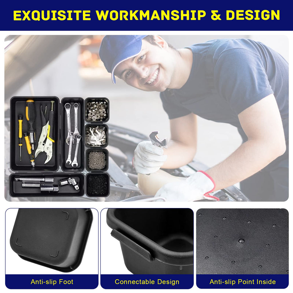 Tool Organizer Box with Drawer Dividers for Tool Chests