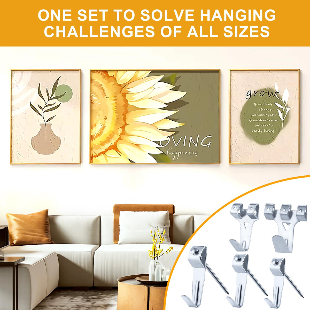 303-Piece Picture Hanging Kit for Frames and Wall Art