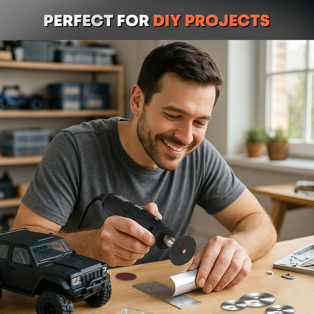 DIYSELF Rotary Cutting Discs for Wood, Plastic, Glass & Metal