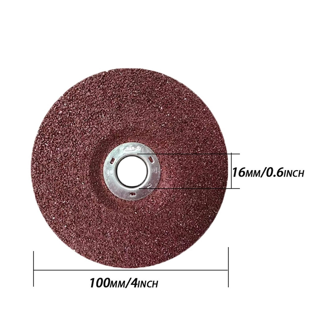 100 x 6 x 16mm Metal Grinding Disc for Stainless Steel