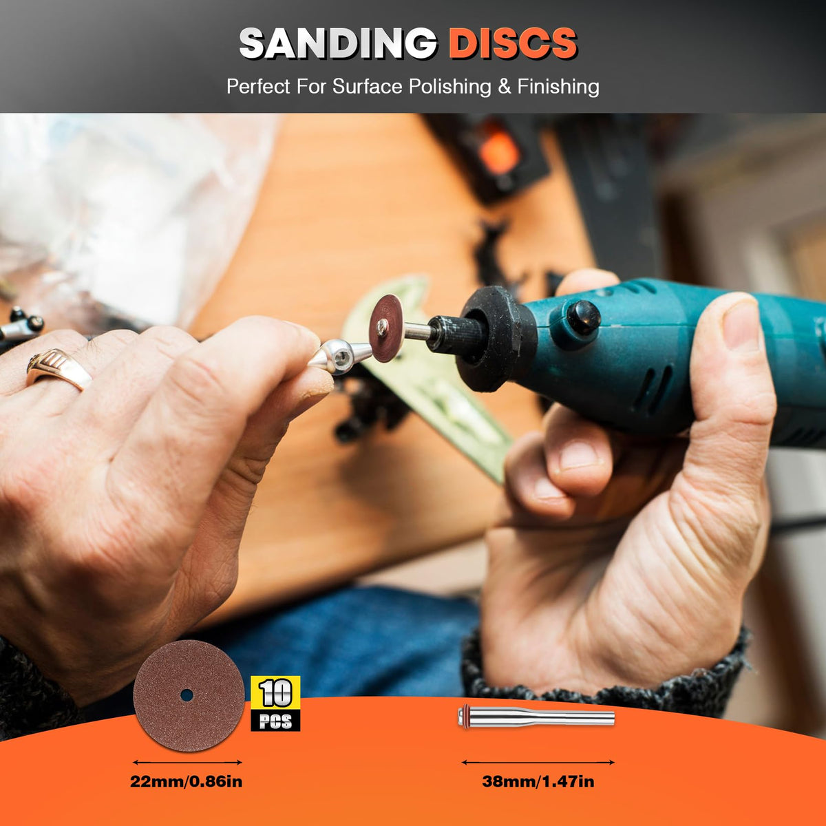 DIYSELF Rotary Cutting Discs for Wood, Plastic, Glass & Metal