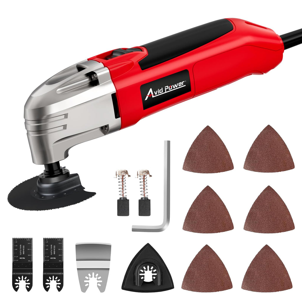 AVID POWER Oscillating Multi-Tool Saw, 3° Angle, 22,000 OPM