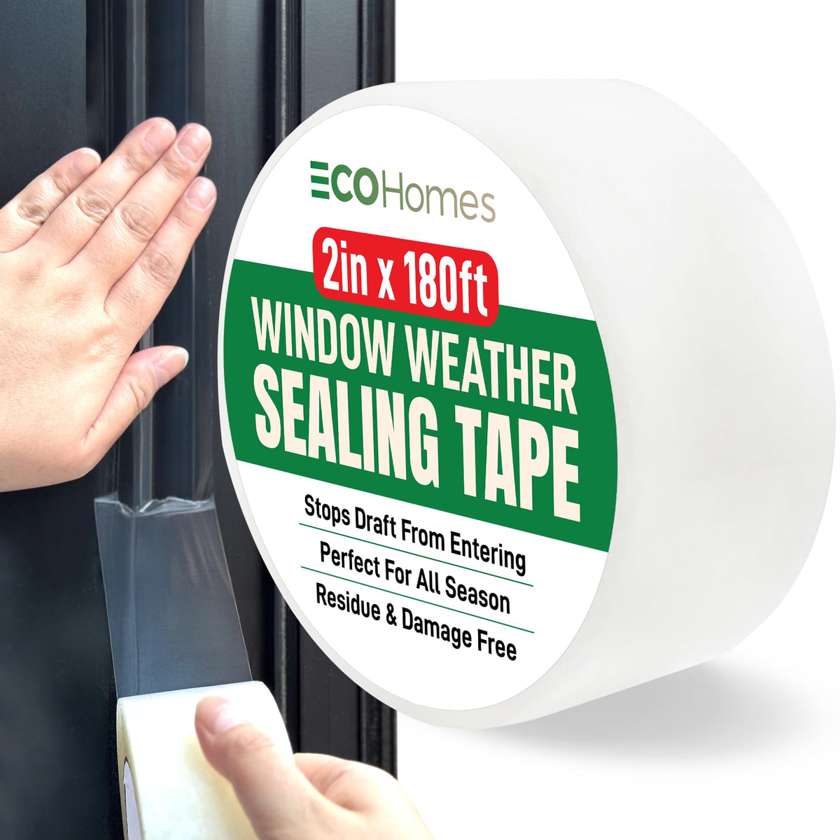 ECOHomes Window Weather Sealing Tape for Draft Protection