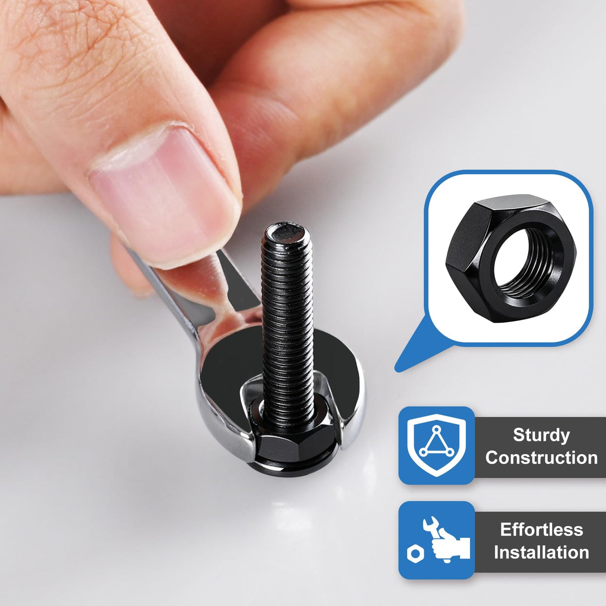 Nuts and Bolts Assortment Kit for Home and Workshop Repairs