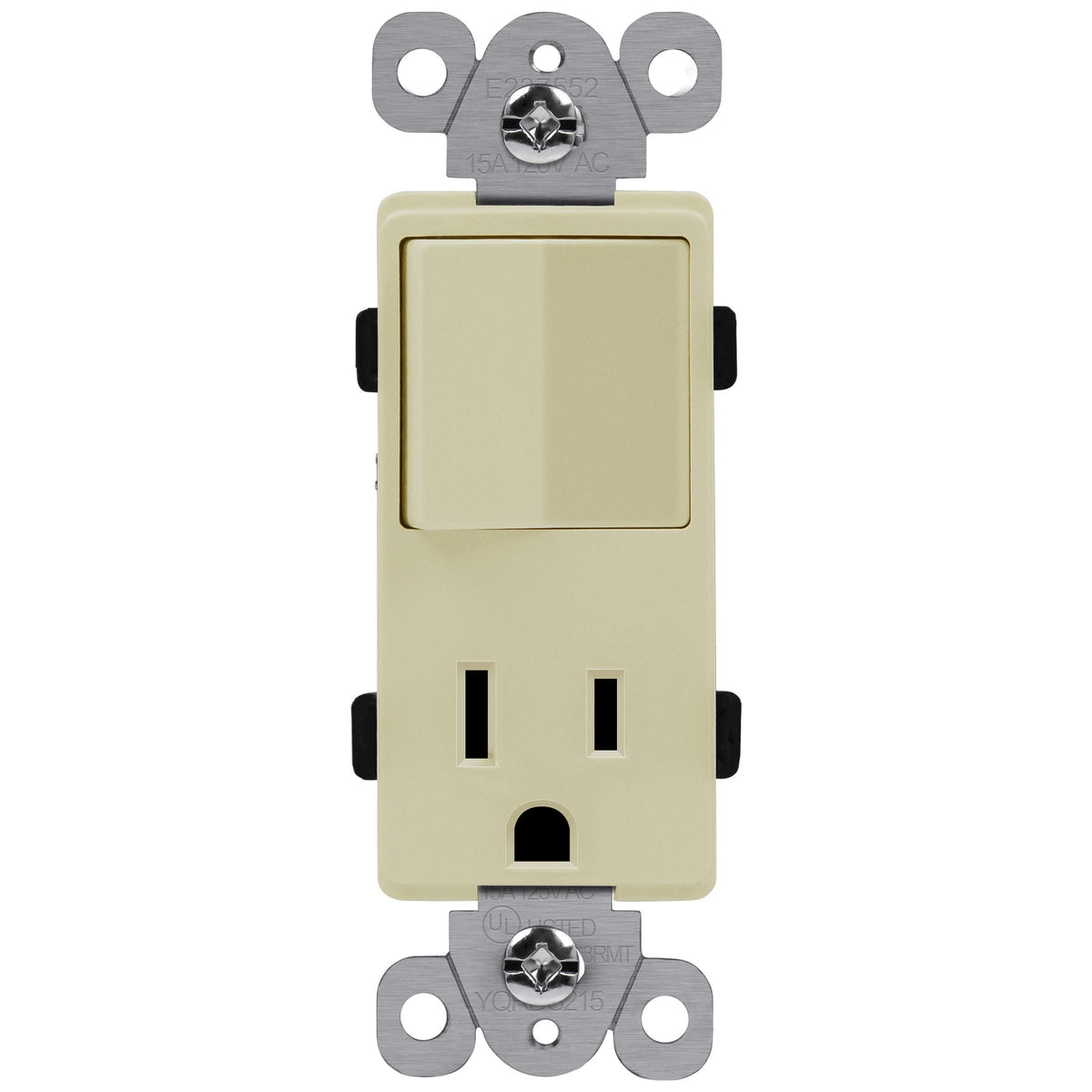 ENERLITES UL-Listed Combination Toggle Light Switch