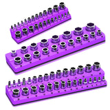 Magnetic Socket Organizer Holder Set for Tool Drawers