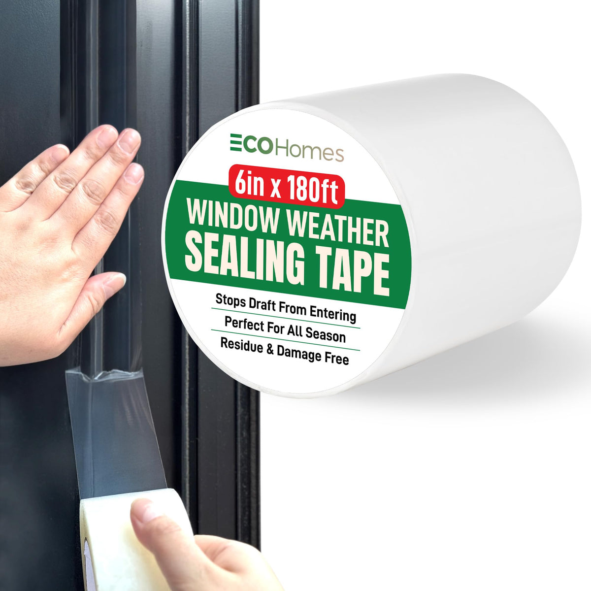 ECOHomes Window Weather Sealing Tape for Draft Protection