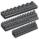 Magnetic Socket Organizer Holder Set for Tool Drawers